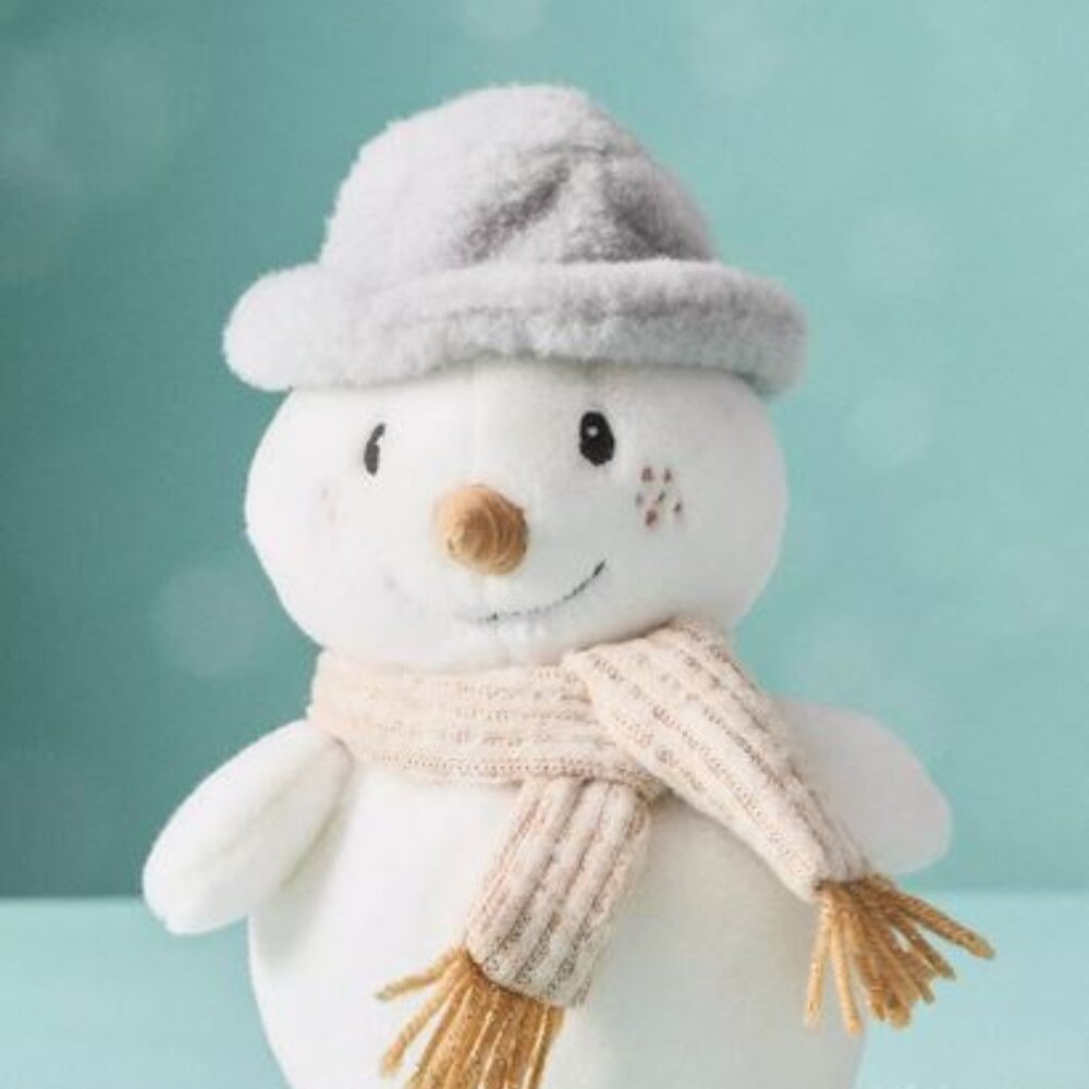 Anthropoligie  - Mon Ami Mr. Chill Snowman Plush Kids Toy